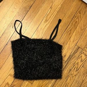 Forever 21 Black Cropped Tank